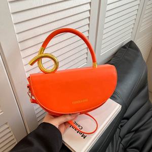 Nouveau Sac à Bandoulière Femme 2026 en Cuir PU, Modèle <span class=keywords><strong>Selle</strong></span>, Design Tendance - Product Image 1