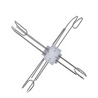Dispositif de stockage de câble à fibre optique galvanisé à chaud Guan Tong FSS avec connexion par bande pour usage télécom