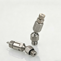 Buse de brumisation fine haute pression en acier inoxydable 1/8 po, pression de fonctionnement 20 bars, diamètre 9,5 mm pour l'agriculture, la ferme et le jardin