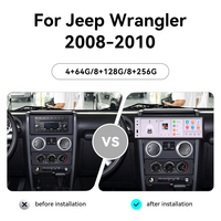 ZWNAV Pantalla de 14.9 Pulgadas para Jeep Wrangler 2008-2010, Android 15, Multimedia, Video, Electrónica para Auto, Carplay, Radio para Auto, Unidad Principal