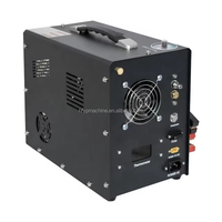 Pompa Tekanan Tinggi dengan Adaptor Daya Terintegrasi, Kipas, Penghenti Otomatis, Portabel untuk Menyelam, Kompresor Udara PCP Tekanan Tinggi 4500psi 300bar