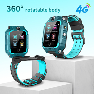 4G thông minh trẻ em <span class=keywords><strong>Wifi</strong></span> cuộc gọi video SOS IP67 không thấm nước con Smartwatch máy ảnh màn hình GPS Tracker vị trí điện thoại đồng hồ - Product Image 4