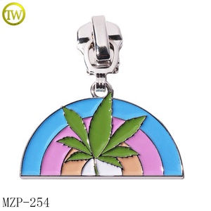 Tùy Chỉnh Hình Trái Tim Ngọt Ngào Túi Xách <span class=keywords><strong>Puller</strong></span> Trượt Thiết Kế Mềm Men Logo Kim Loại Màu Hồng Dây Kéo Kéo Cho Giày - Product Image 5