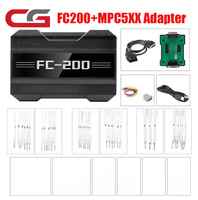 Programmeur ECU Avancé CGDI CG FC200 Version Complète, Adaptateur MPC5XX pour Reprogrammation de Puces ECU, Adaptateur AT200, Mise à Niveau de l'AT200 pour Lecture/Écriture de Données