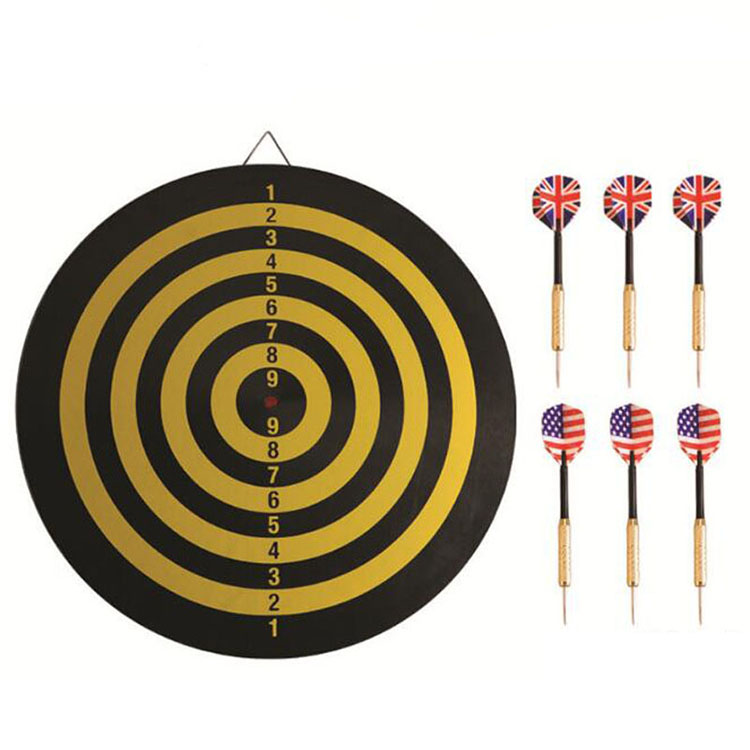 Indoor Sport Double Target Dart Magnetic Flocking Board