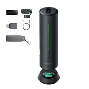 Insta360 Wave, <span class=keywords><strong>Pantalla</strong></span> de 1.82 Pulgadas, 12 Horas de Duración de la Batería, Grabadora de Voz <span class=keywords><strong>con</strong></span> IA, Micrófono Externo - Product Image 3