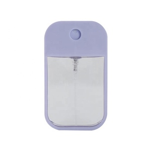 Botella de Spray de Plástico Plana de 45 ml, Formato de Tarjeta, Atomizador de Perfume Mini, Diseño que Ahorra Espacio para Kit de Viaje y Escritorio, Venta al Por Mayor - Product Image 1