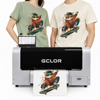 Imprimante DTF A3 GC-A3 XP600 30cm / A3 2xXP600 pour l'impression par transfert thermique sur t-shirts et vêtements, machine d'impression numérique