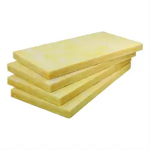 China Supplier Sound Proofing 48kg/m3 Glass Wool Rolls Price Certificate Glass Wool Blanket