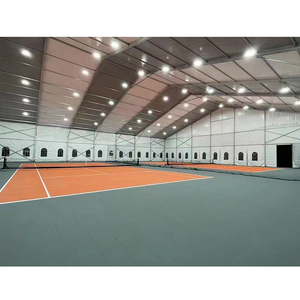 OEM/ODM Aluminum Outdoor Padel Tennis Roof Sports Court Tent Cover Sheds Prefab Workshop Warehouse Hall Hangar Shelter for Sale - Product Image 3