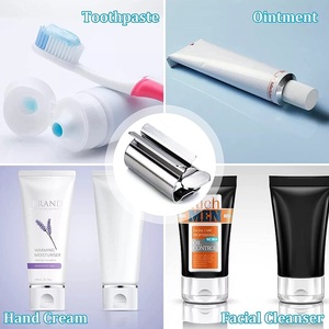 Logo personalizzato semplice in acciaio inox metallo nuovo Design rotolamento dentifricio dispenser <span class=keywords><strong>tubo</strong></span> spremitore rullo <span class=keywords><strong>chiave</strong></span> - Product Image 4