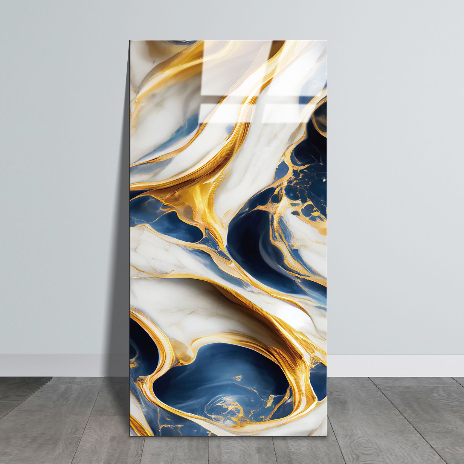 Blu oro nero-30cm x 60cm