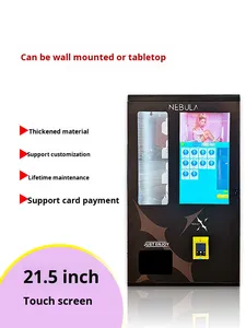 Pequeña máquina expendedora de pago de monedas/efectivo/tarjeta refrigerada no tripulada con función SDK Integración basada <span class=keywords><strong>en</strong></span> la nube Lista para exportar - Product Image 2