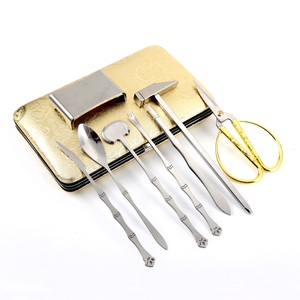 Usine en gros 8 pièces en acier inoxydable fruits de mer outil <span class=keywords><strong>crabe</strong></span> ciseaux cuillère couteau pince marteau cuisine Gadget personnalisé paquet RTS - Product Image 4