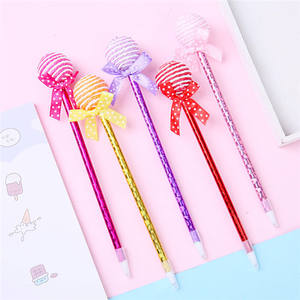 Stylo à bille en plastique en forme de sucette ronde <span class=keywords><strong>Kawaii</strong></span> - Product Image 5