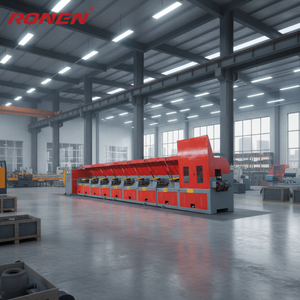 Máquina Automática de Trefilado de Alambre de Acero Bajo en Carbono de Línea Recta con Certificación CE para Fábrica India - Product Image 1