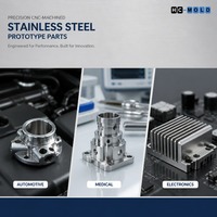 Fabrication sur mesure de prototypes en acier inoxydable, usinage de précision de pièces métalliques et plastiques, fabrication de petites séries