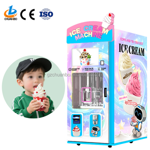 High Quality Commercial <strong>Automatic</strong> <strong>Ice</strong> <strong>Cream</strong> Making <strong>Machine</strong> OEM/ODM <strong>Soft</strong> <strong>Ice</strong> <strong>Cream</strong> <strong>Vending</strong> <strong>Machine</strong> Robot SDK Compressor Cooling - Product Image 1