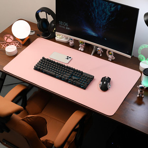 Tùy chỉnh XXL da lớn chuột <span class=keywords><strong>Pad</strong></span> lông cừu trở lại chống trượt không thấm nước chống vết bẩn bàn Mat cho máy tính xách tay văn phòng viết cổ - Product Image 3