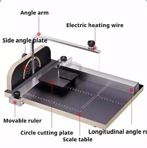 Découpeuse de styromousse éponge de bureau coupe-fil chaud électrique de haute précision - Product Image 2