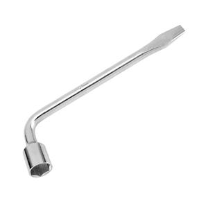<span class=keywords><strong>Clé</strong></span> <span class=keywords><strong>à</strong></span> douille double fonction en forme de L 17-<span class=keywords><strong>24</strong></span> mm, outil de réparation de pneus chromé - Product Image 5