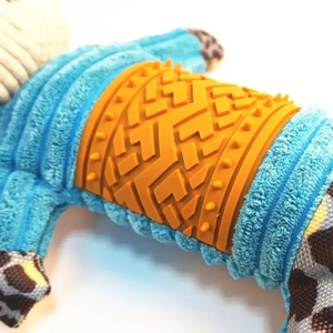 Dolması dayanıklı eğitim ısırma Pet oyuncak gıcırtılı çiğnemek bulmaca yavru oyuncaklar peluş kedi köpek çiğnemek oyuncak - Product Image 6