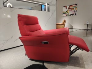 <span class=keywords><strong>Fauteuil</strong></span> <span class=keywords><strong>inclinable</strong></span> manuel moderne <span class=keywords><strong>en</strong></span> <span class=keywords><strong>cuir</strong></span> avec cadre <span class=keywords><strong>en</strong></span> bois, <span class=keywords><strong>pivotant</strong></span>, pour la maison, la villa, l'hôtel, vente <span class=keywords><strong>en</strong></span> gros - Product Image 3