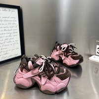 Scarpe da Donna All'Ingrosso, Sneakers con Piattaforma Rialzata, Scarpe da Corsa Traspiranti in Mesh