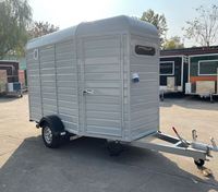 Remolque de Comida TUNE Horse Trailer, Remolque de Comida Rápida con Equipamiento Completo