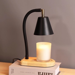 Lámpara de cera derretida aromática de madera con varilla ajustable de Taiwán, lámpara de noche creativa, regulable, romántica, moderna, minimalista, con pantalla blanca - Product Image 2