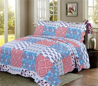 Couette de style pastoral américain, couvre-lit de haute qualité en polyester, vente en gros, petite décoration quantité minimale de commande