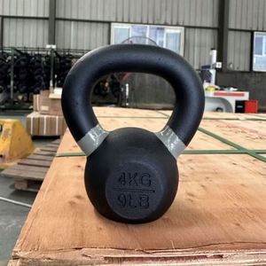 Kettlebell en fonte Iron Bull de MAIRUN SPORTS, noir, imperméable, écologique, 14 poids différents, entraînement des bras, vente en gros, fitness - Product Image 4
