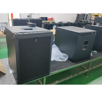 Gooermi HDL 18-AS Active Single, Subwoofer Activo de 18 Pulgadas de Alta Potencia, Altavoz Line Array Profesional