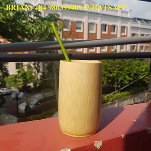 ถ้วยชาและจานรองทำจากไม้ไผ่ติดต่อ + 84986399409 - Product Image 2