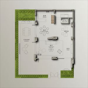 Supdesigner - Rendu 3D résidentiel - Design d'intérieur - Villa de luxe - Service de rendu 3D personnalisé moderne - Design d'intérieur - Product Image 2