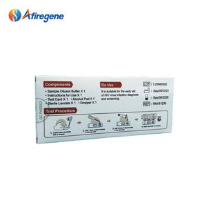 Kit de prueba rápida de autodiagnóstico AfireGene 2 en 1 para VIH1/2, prueba rápida combinada de antígeno y anticuerpo, prueba rápida con oro coloidal - Product Image 4