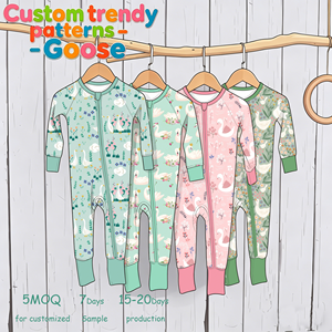 Pakaian Bayi Laki-laki Perempuan yang Dapat Disesuaikan Western Howdy Silly Goose Set Piyama Celana Pendek Bayi Laki-laki Pakaian Lucu Pakaian Butik Anak-anak - Product Image 1