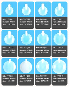 Benutzer definierte Kunststoff BB <span class=keywords><strong>Whistle</strong></span> Bubble <span class=keywords><strong>Whistle</strong></span> Airbag <span class=keywords><strong>Whistle</strong></span> Sound für Spielzeug Zubehör Zylinder Quietscher - Product Image 6