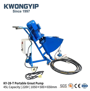 Bomba de Inyección de Lechada Monofásica Robusta de 220V con Presión Máxima de 25 Bar, Flujo Preciso de 5L/Min y Motor de 1.1KW para una Inyección Eficiente de Lechada - Product Image 1