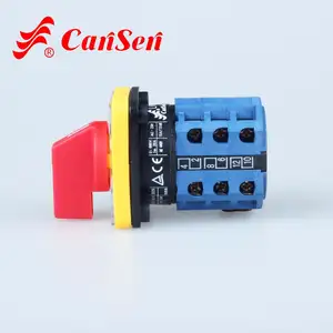 Up And Down Switch Cansen LW26-20 Rotary Cam Changeover Switch For Control Motor Machine Welding Machine