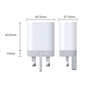 อะแดปเตอร์ชาร์จเร็ว Voltme <span class=keywords><strong>Mini</strong></span> Uk Plug 18w 20w 25w 30w 1c 1a พอร์ต Type C และ USB A รองรับ PD QC 3.0 Gan สำหรับ <span class=keywords><strong>Apple</strong></span> <span class=keywords><strong>iPhone</strong></span> <span class=keywords><strong>12</strong></span> 13 14 15 16 17 - Product Image 3