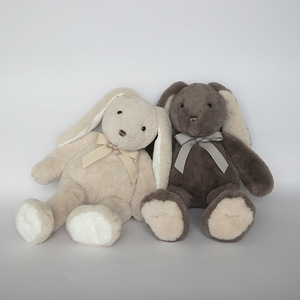 Tốt nhất bán Fluffy tai dài Bunny thỏ Thú nhồi bông Đồ chơi chất lượng cao <span class=keywords><strong>Comforter</strong></span> PP bông điền cho cô gái rửa sạch - Product Image 2