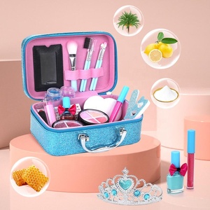 Maleta con patrón <span class=keywords><strong>de</strong></span> copo <span class=keywords><strong>de</strong></span> nieve <span class=keywords><strong>para</strong></span> niños, conjunto <span class=keywords><strong>de</strong></span> cosméticos, superventas - Product Image 6