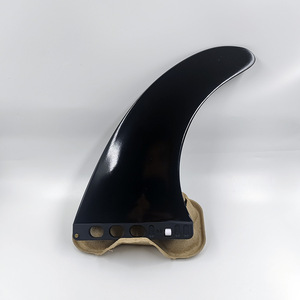 Aleta de surf individual de plástico negro de 9 pulgadas UPSURF FCS2 - Product Image 4