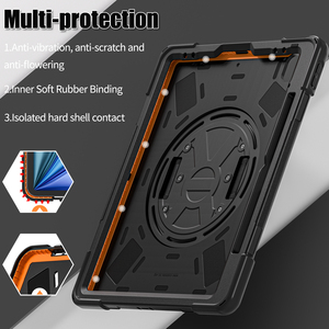 Casing Kokoh Anti Benturan dengan Tali Pegangan Putar 360 Derajat, Tali Selempang & Tempat Pensil untuk iPad Pro 12.9 iPad Air 13 (31x26mm) - Product Image 5