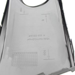 Pare-chocs avant de voiture automatique en Grille de couverture de lampe de brouillard sans Chrome pour VW <span class=keywords><strong>Caddy</strong></span> Touran <span class=keywords><strong>2010</strong></span> - 2014 - Product Image 6