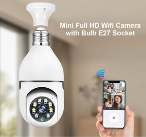 جديد اللاسلكية WiFi داخلي WiFi CCTV الأمن لمبة PTZ IP كاميرا 3MP Carecam برو اتجاهين الصوت واي فاي E27 لمبة شبكة IP كاميرا متحركة - Product Image 3