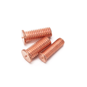 Vis <span class=keywords><strong>à</strong></span> point de soudure M3 M4 M5 M6 M8 M10, boulons <span class=keywords><strong>à</strong></span> point de soudure en acier au carbone plaqué cuivre, rivets de soudage par points pour décharge de condensateur - Product Image 5