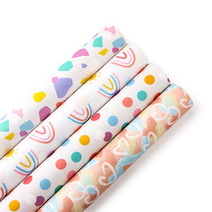 High Quality Wholesale 80g <b>Birthday</b> Art <b>Paper</b> Tissue 43*300cm Gift Luxury Custom Packaging <b>Wrapping</b> <b>Paper</b> Roll - Product Image 5