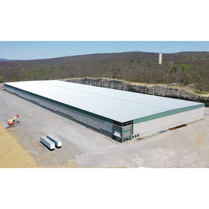 Almacén de Estructura de Acero de Gran Envergadura y Bajo Costo, Edificio Industrial Prefabricado para el Mercado de Nigeria - Product Image 5